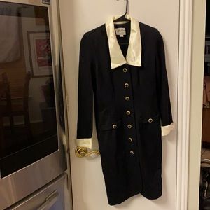 Vintage Jeffrey & Dara by Linda Huntley Sweater Dress from 80s